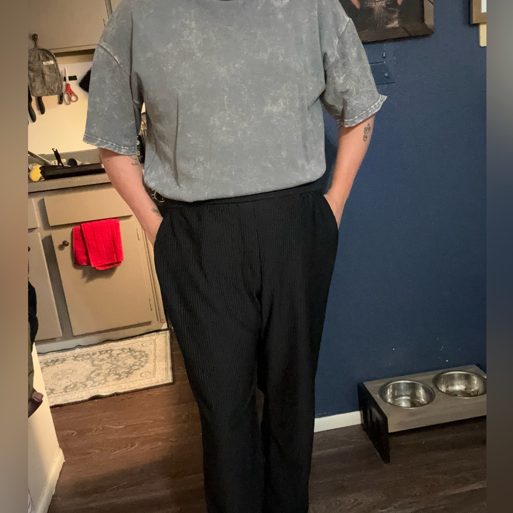 Zara Black Dress Pants for Men